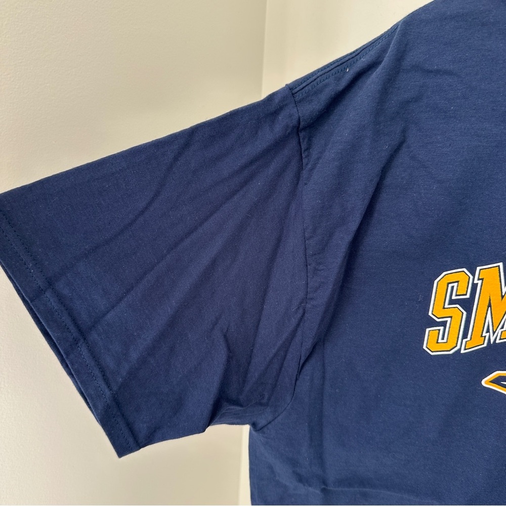 Hanes Nashville Predators Smashville Graphic Tee Short Sleeve Shirt Navy Size XL - Picture 3 of 9
